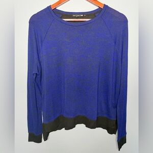 rag & bone Colorblock Long Sleeve Top | Size Small